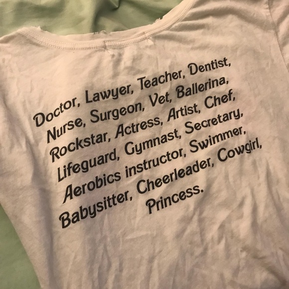 WILDFOX BARBIE RESUME SHIRT (RARE) - Picture 2 of 4
